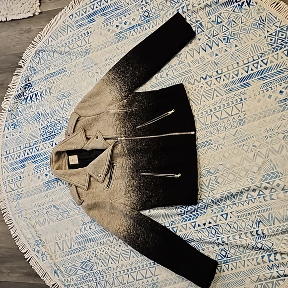 Gap Vintage Winter Moto Jacket sz Large - Picture 3 of 14